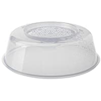 Los mejores  - Ikea PRICKIG-Tapa para microondas (26 cm)- Color Gris- Blanco